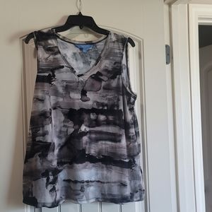 Dressy sleeveless blouse